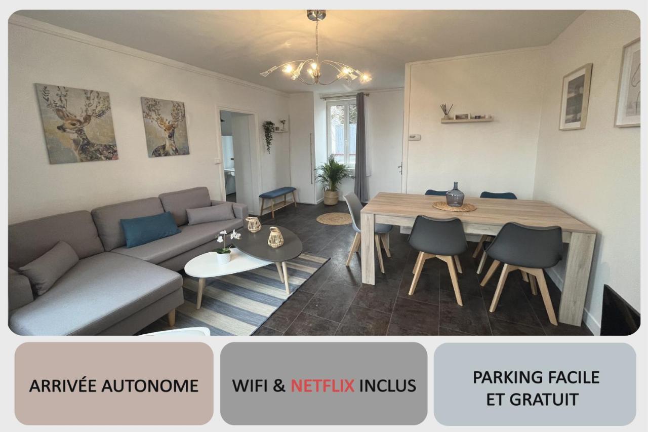 Triplex Carnot - Proche Docks 76, Kindarena Et Centre Ville De Rouen - Stationnement Gratuit - Netflix - Wifi Deville-les-Rouen 外观 照片